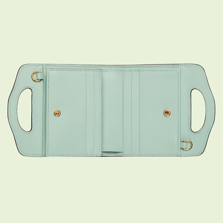 701074.E12MG.3564.002.080.0000.Light GG Marmont top handle python card case wallet